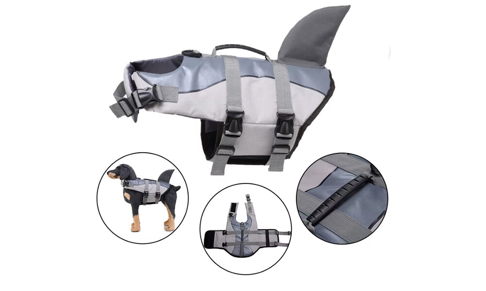 Dog Life Jacket Floatation Vest