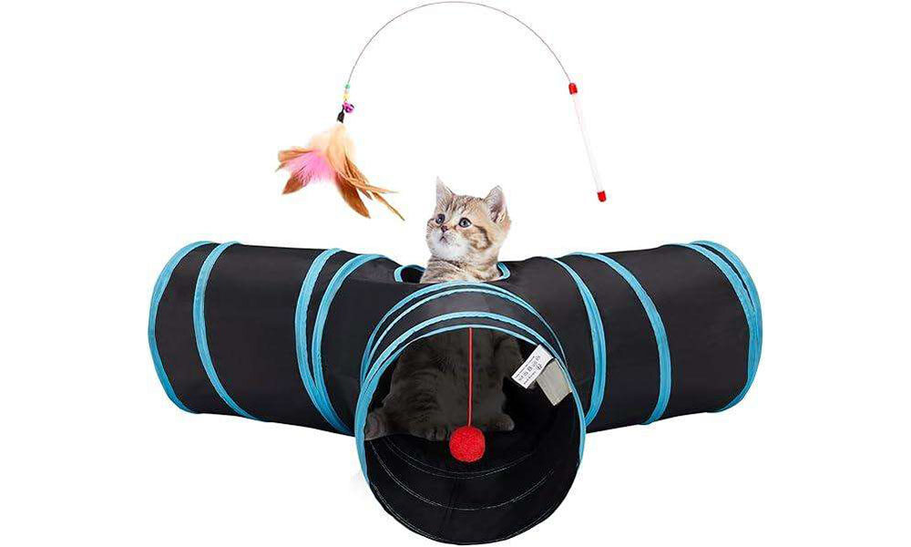 Cat Puzzle Tunnel Toy