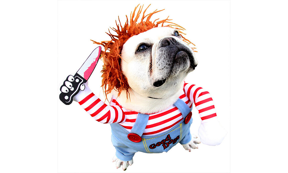 Killer Doll Costume Pet Clothes for Halloween Christmas