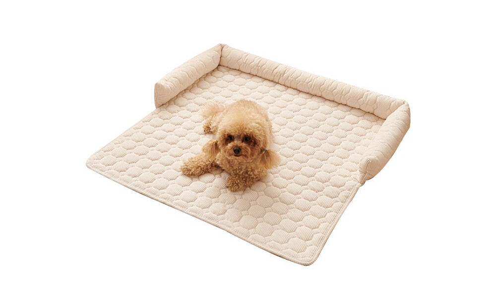 Pearl Velvet Waterproof Pet Sofa Bed