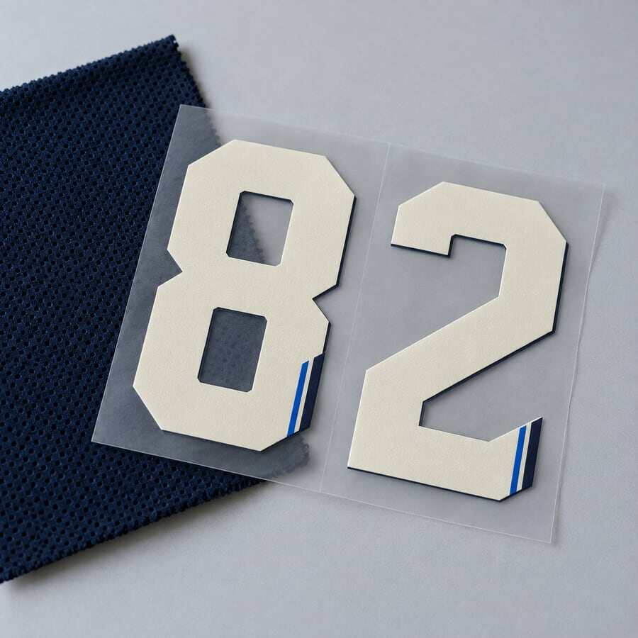 Football Jersey Numbers product concept illustration