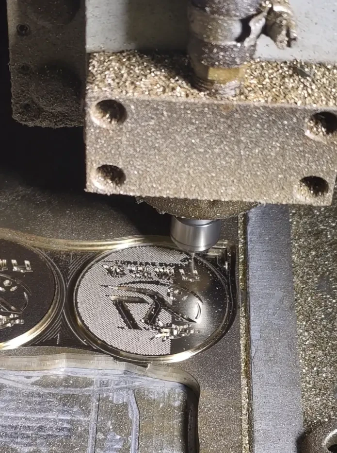 LONGYUE SPORTS in-house mould engraving for silicone badge tooling