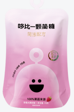 哆比一颗草莓水果软糖70g