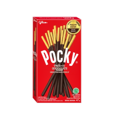 Pocky巧克力味涂层饼干47g