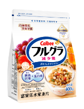 Calbee牌富果乐水果麦片(即食谷物)(减少糖)400g