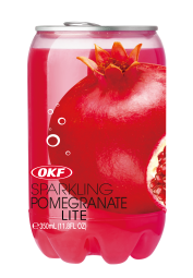 OKF牌石榴味气泡水350ml