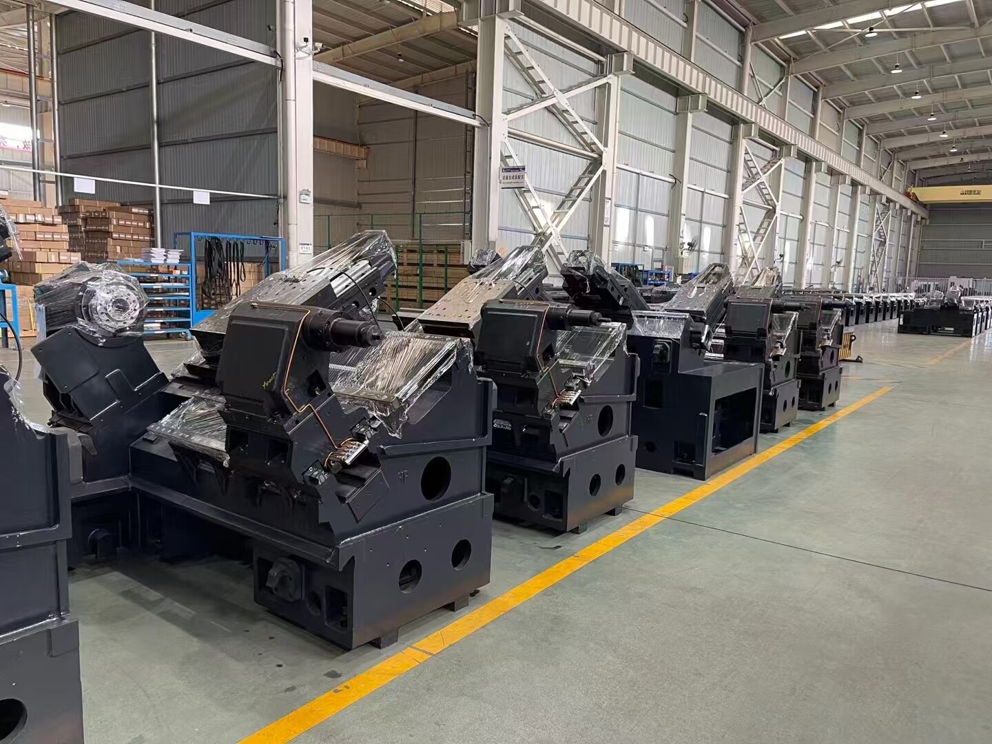 Lathe Bed Assembly Line
