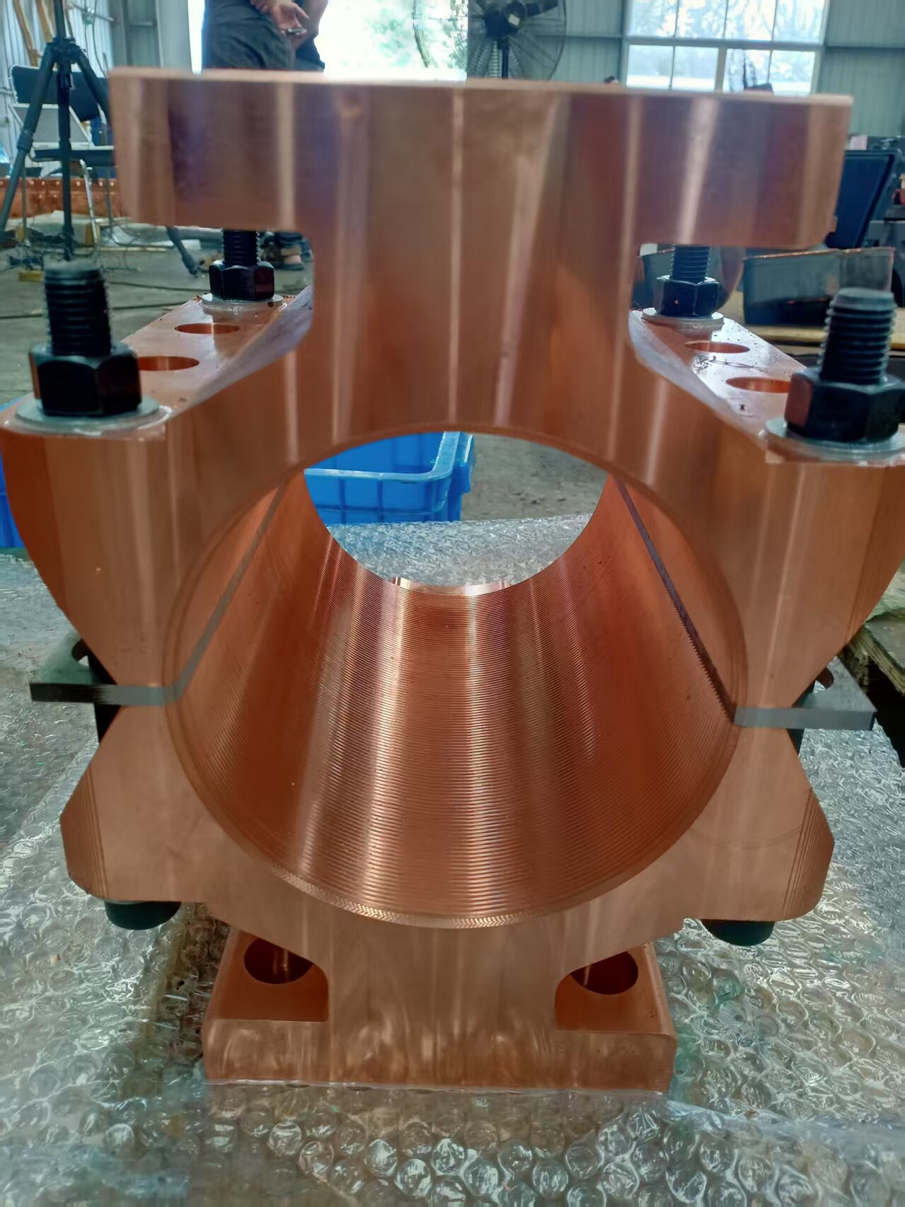 VMC-1160 machined sample 3