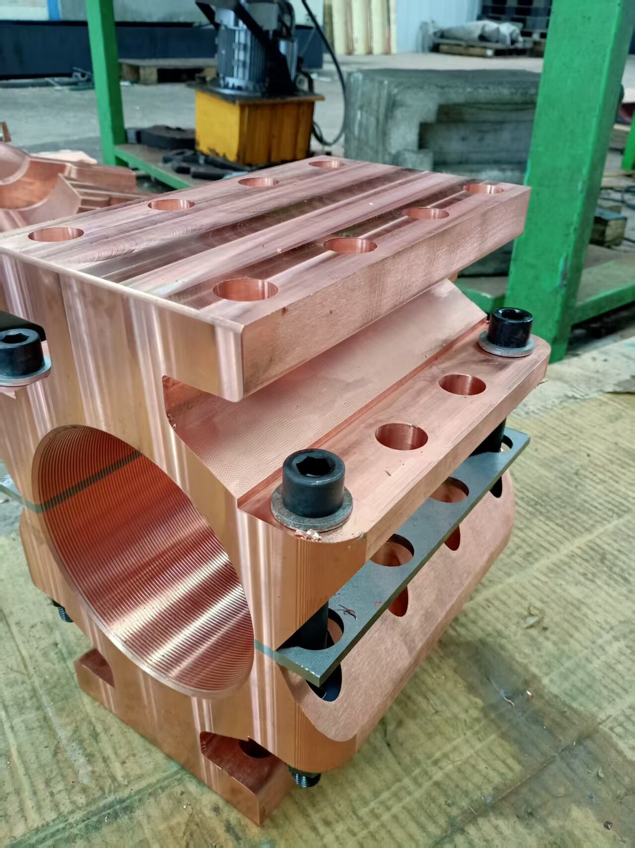 VMC-1160 machined sample 2