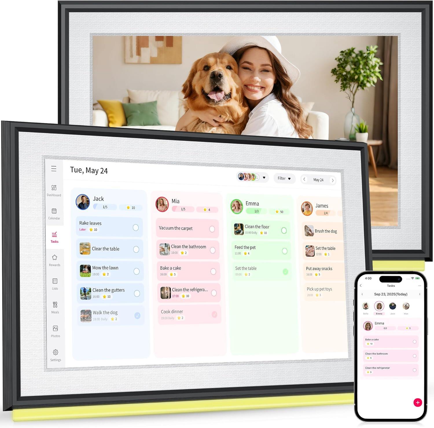 10.1" Digital Calendar