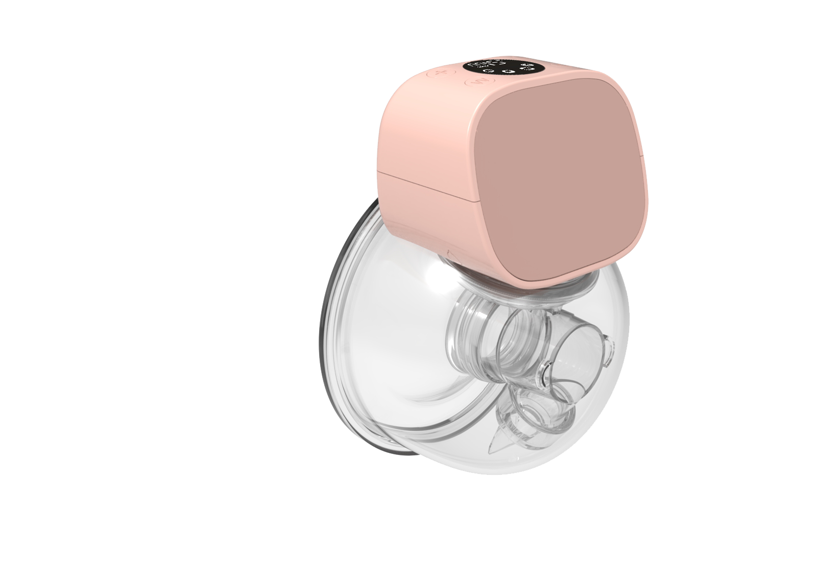 M5 Carry Care pro Wearable Breast Pump ( Red )