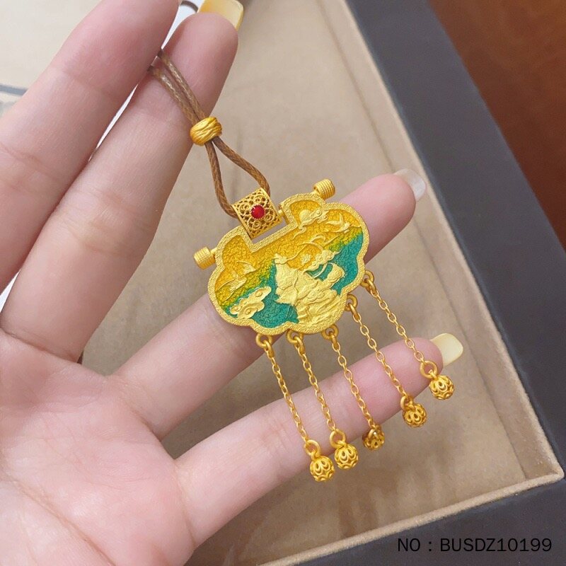 天子门生锁项链