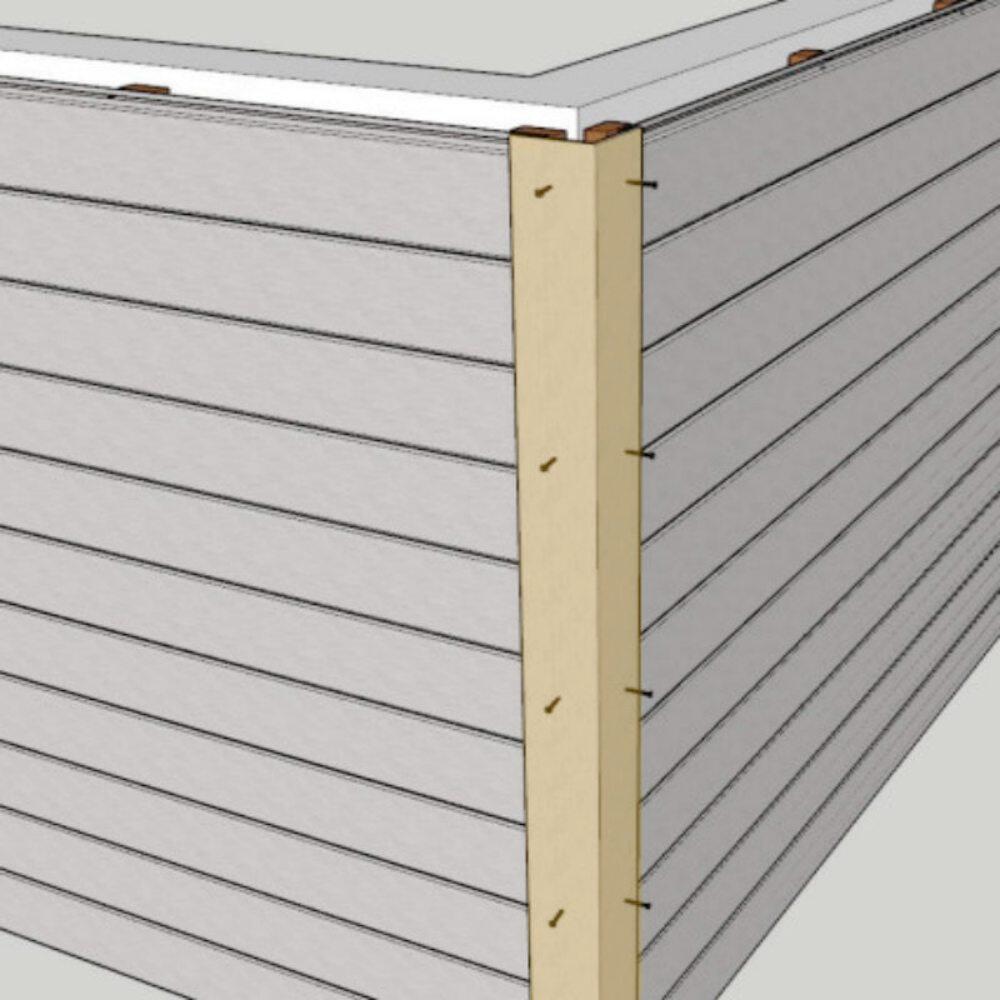 WPC Wall Cladding Composite Material Exterior Building Facade - View 3