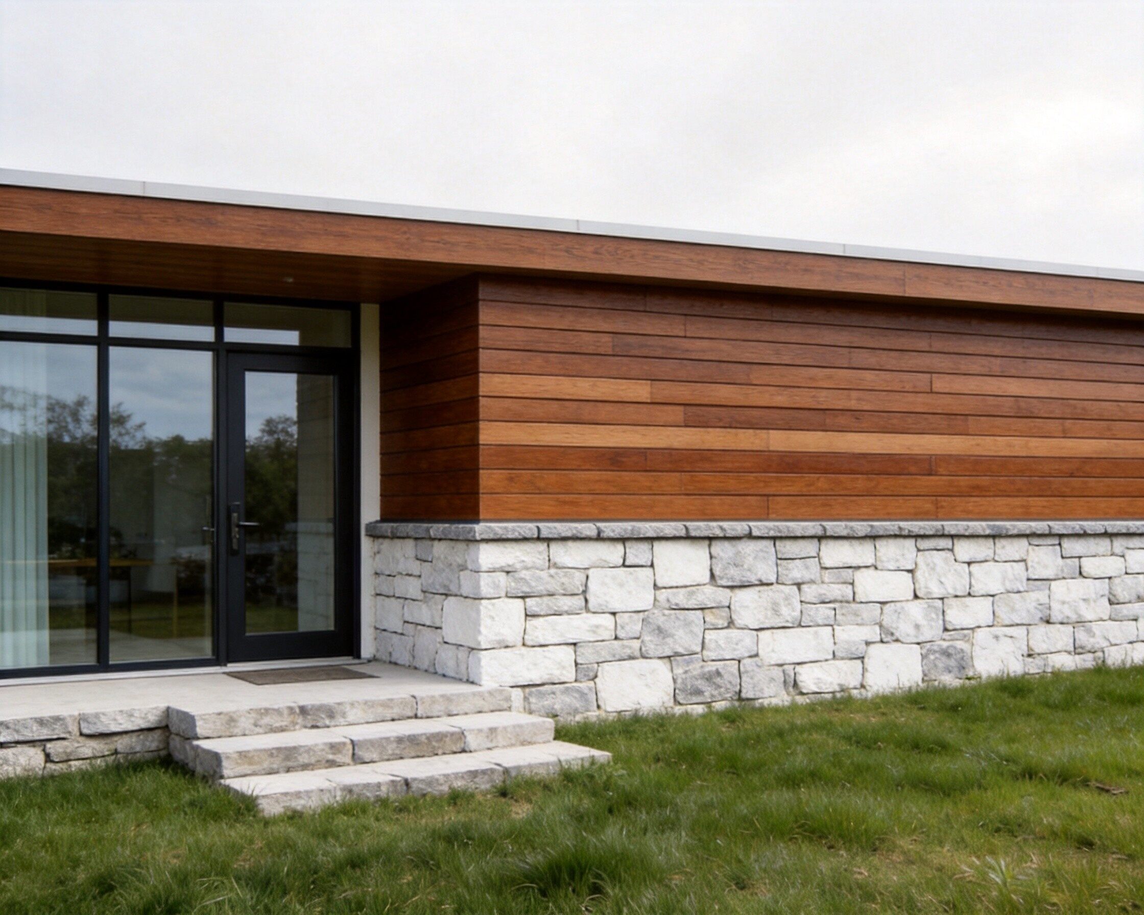WPC Wall Cladding Composite Material Exterior Building Facade