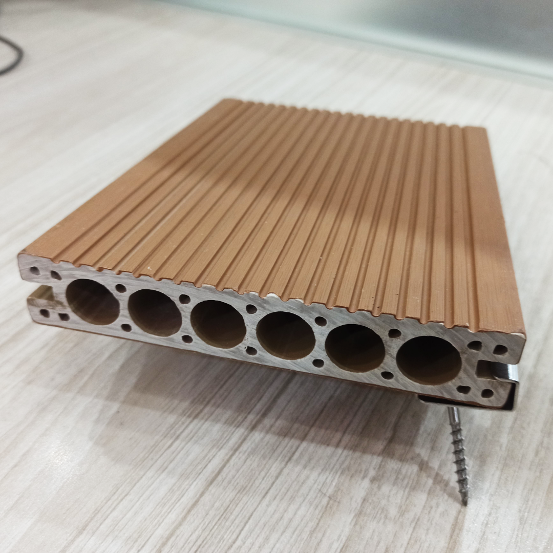 WPC Accessories Composite Material Outdoor Decking Installation - View 3