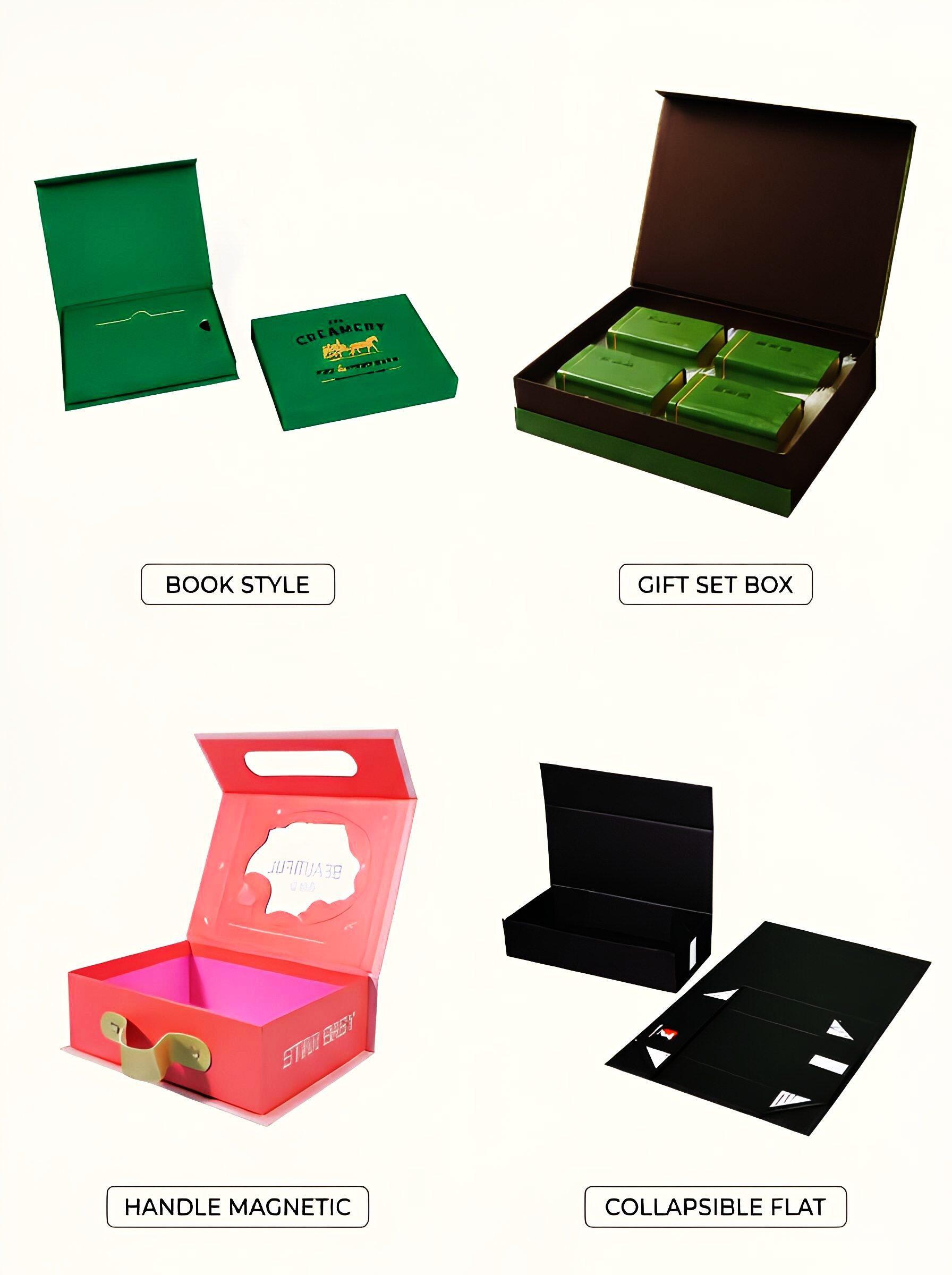 Custom Magnetic Closure Gift Boxes | Luxury Rigid Packaging Boxes view 2