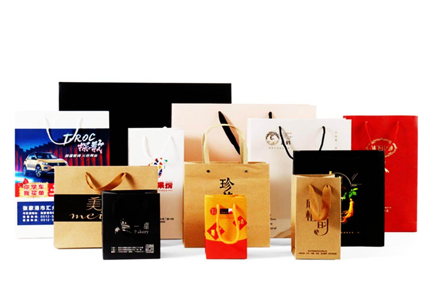 Custom Kraft Paper Bags | Eco-Friendly Shopping Bags with Logo view 4