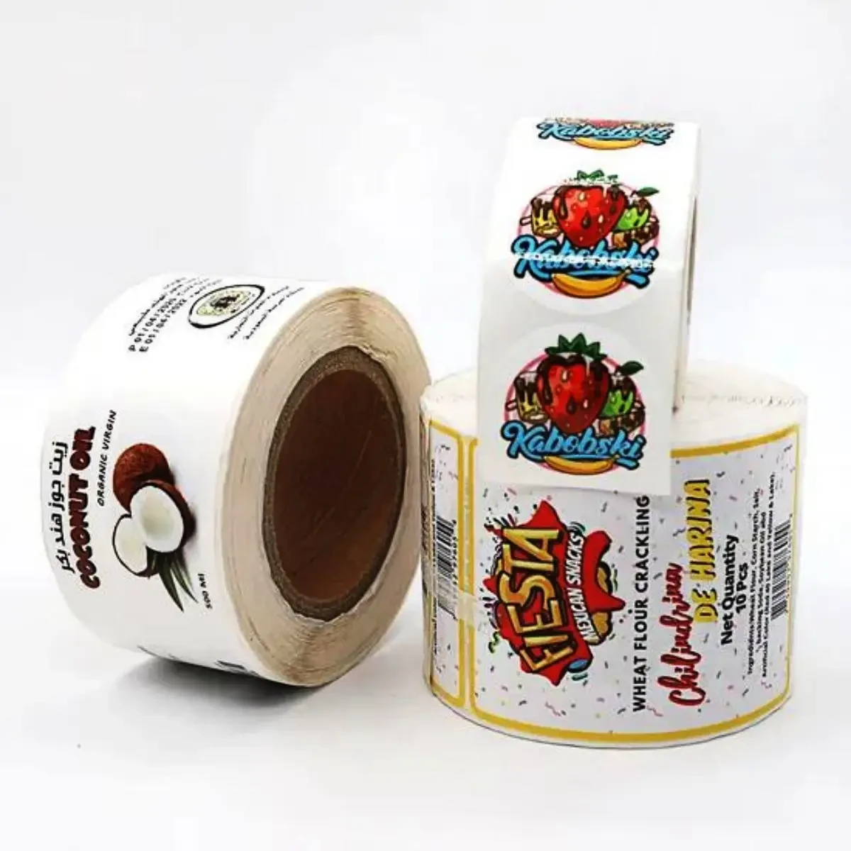 Custom Die-Cut Labels | Premium Matte Finish Retail Product Stickers view 2