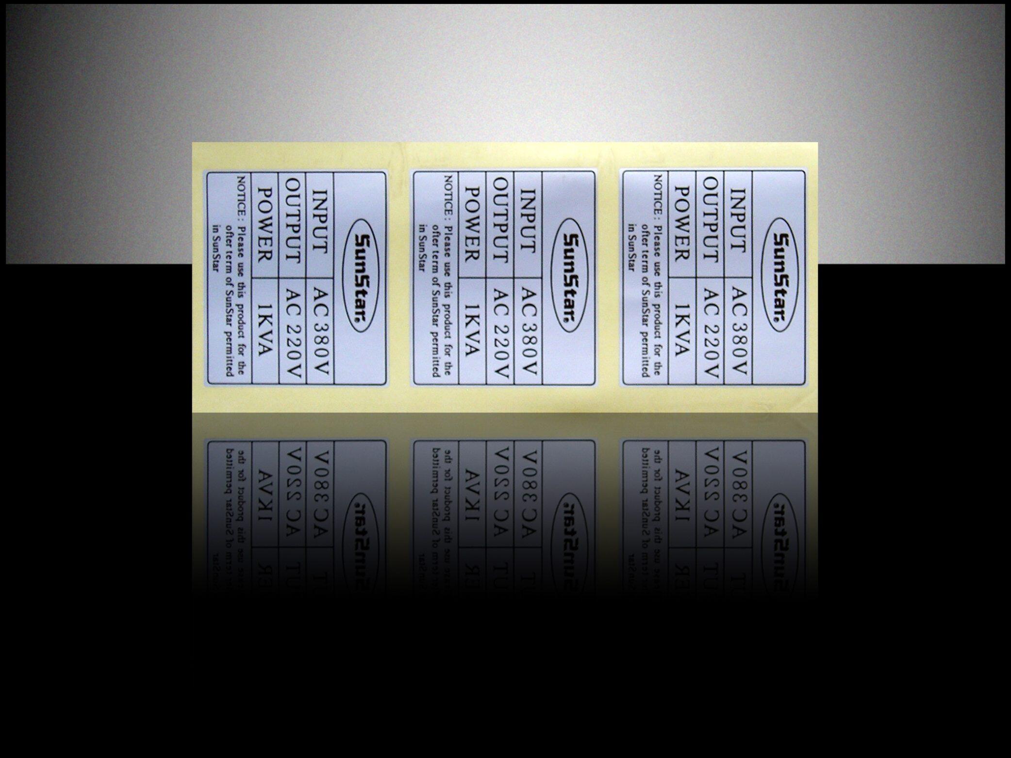 Custom Oval & Die-Cut Product Labels | Bespoke Adhesive Stickers for Cosmetics & Bottles view 3