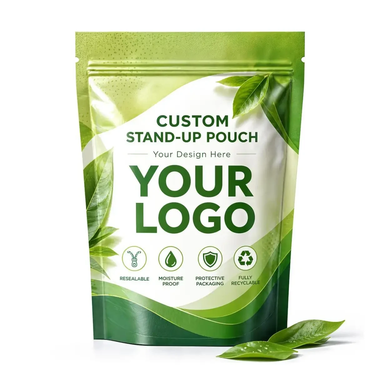 Custom Flexible Pouches | Barrier Stand Up Bags for Food & Retail