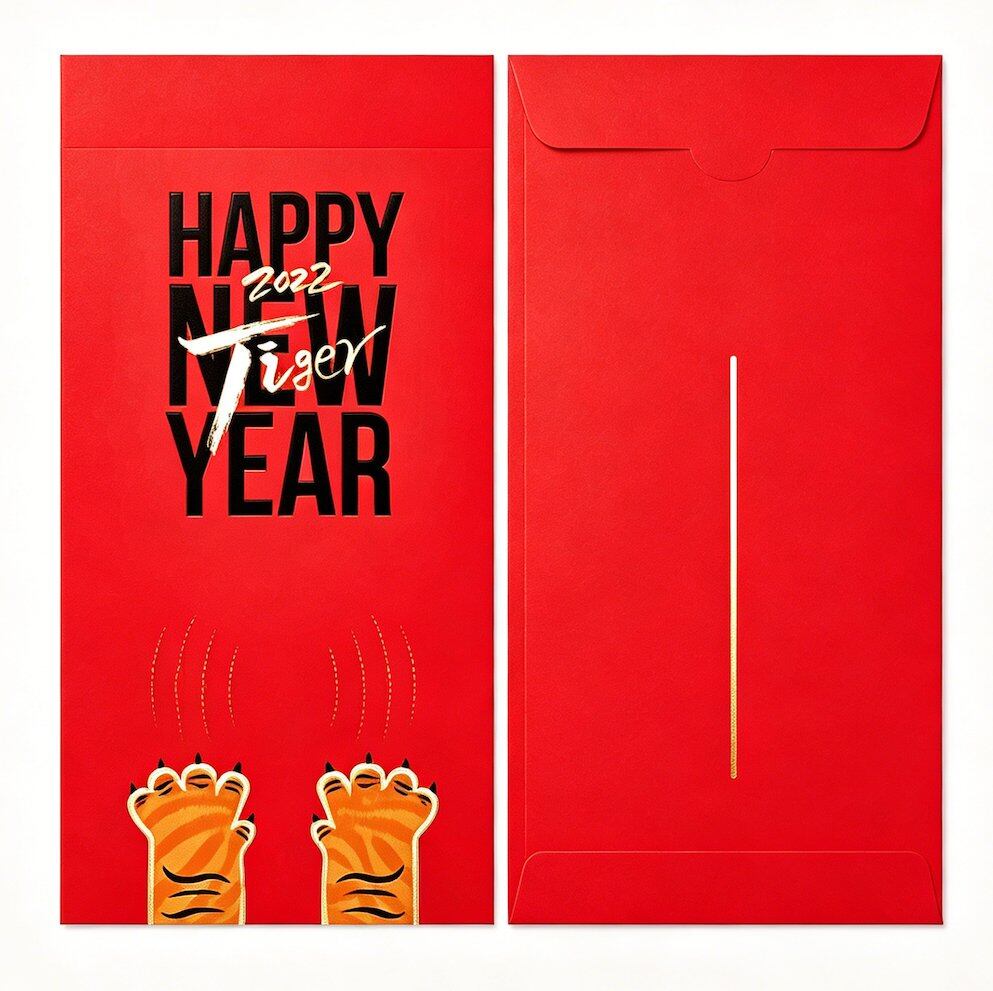 Custom Birthday Celebration Red Packets | Personalized Gift Money Envelopes for Birthday Parties view 4