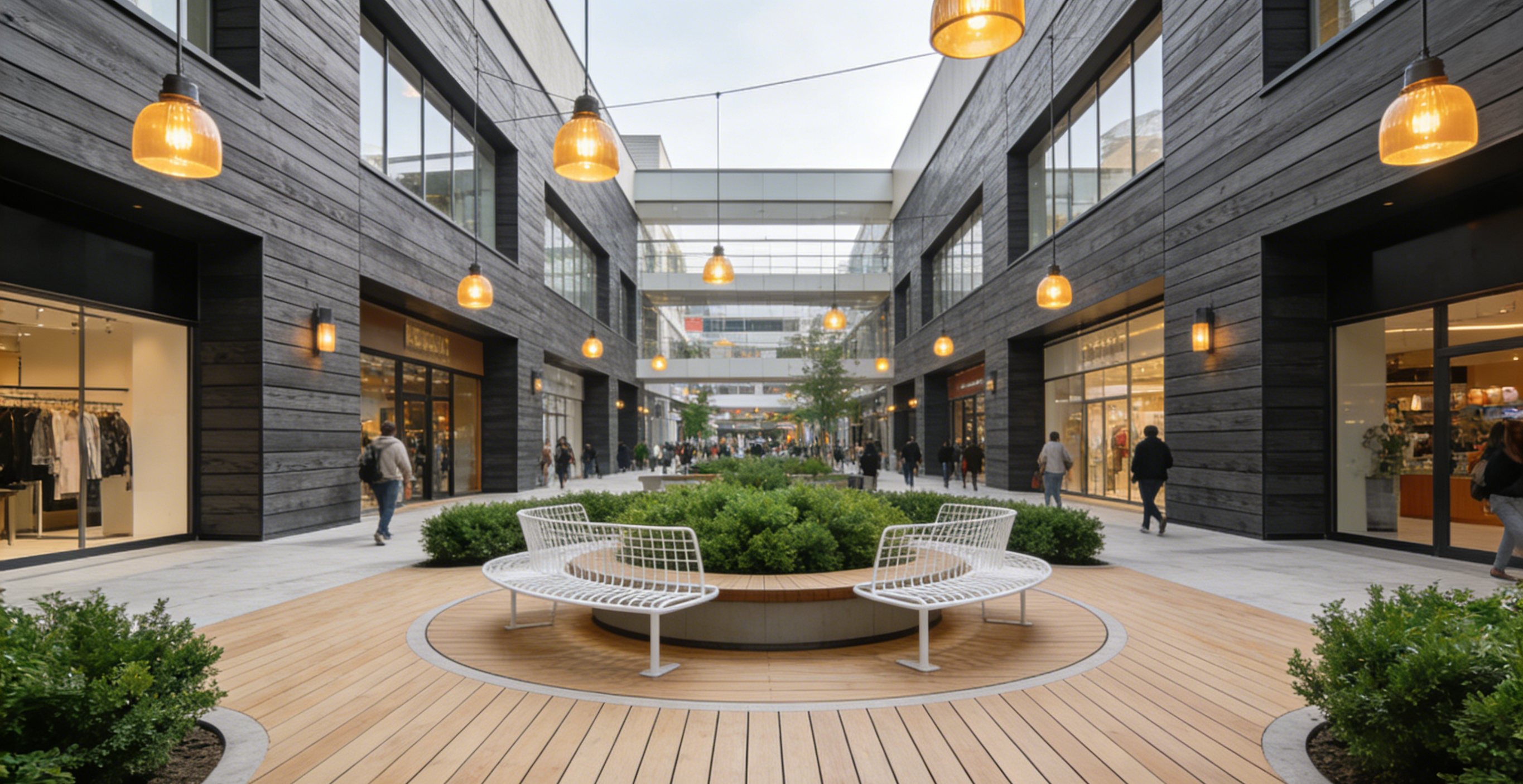 WPC Industry Article: Commercial Plaza Renovation: 520m Coastal Resort Privacy WPC Fencing Project