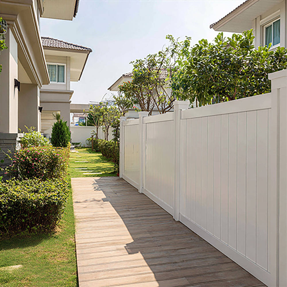 Slate Color Plastic Wood Fence for Residential Villa Backyard Projects | Aorai Tech