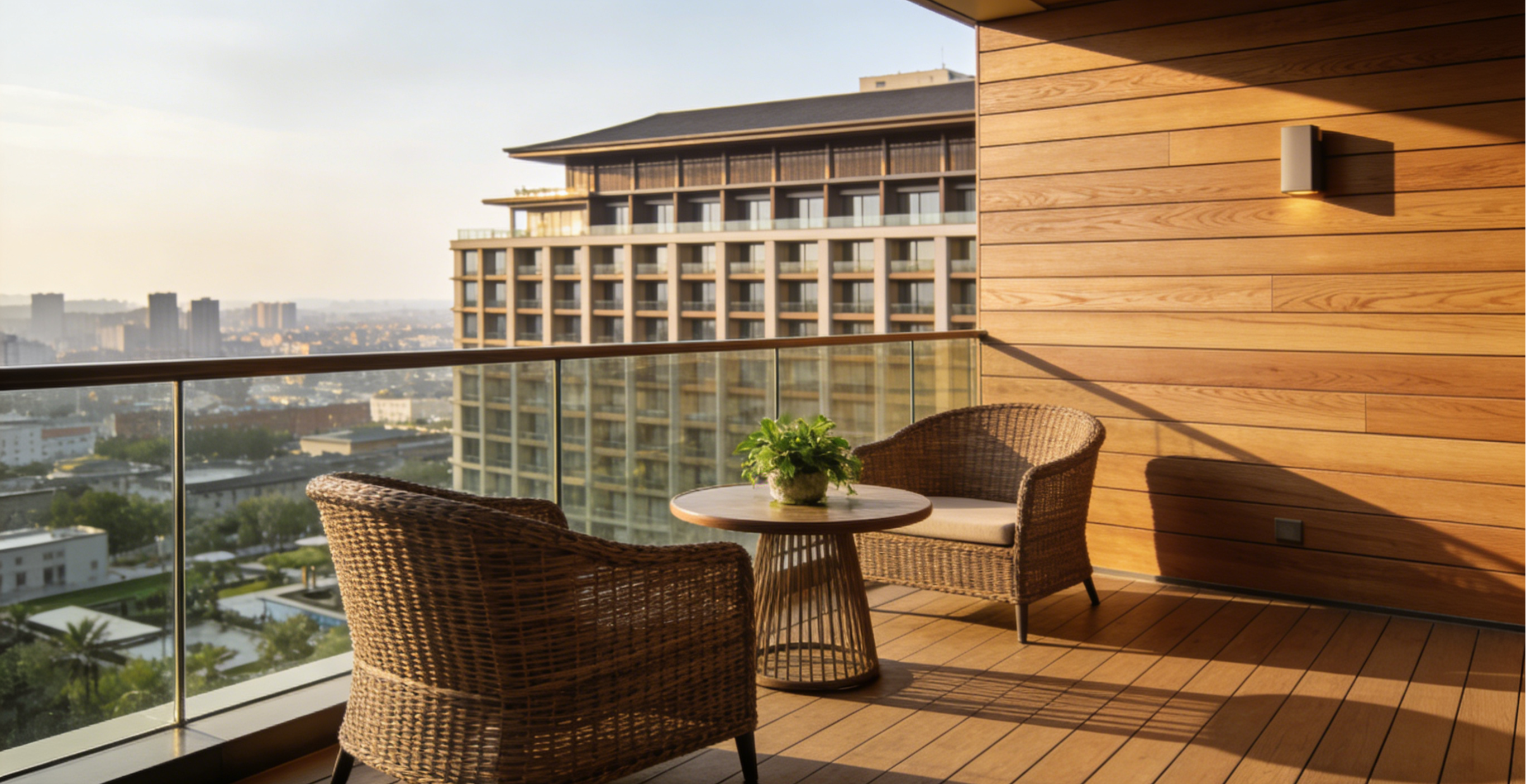 WPC Industry Article: Boardwalk Construction: 620sqm Five-Star Hotel Terrace WPC Deck Renovation Case