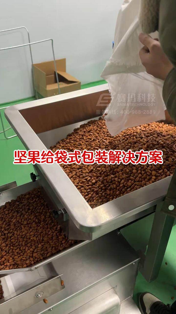 坚果给袋式包装解决方案