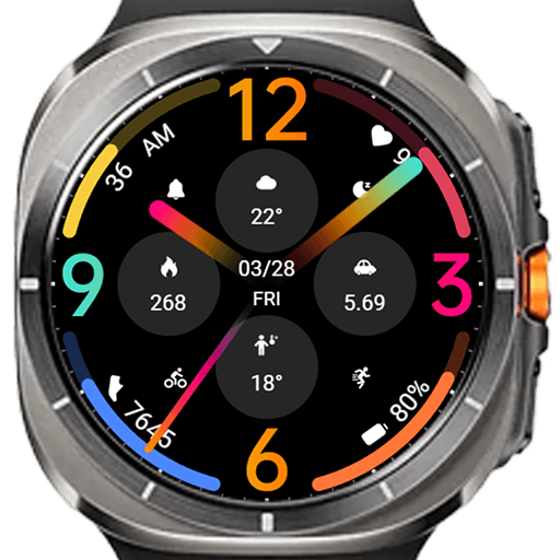 Black Colored Widget