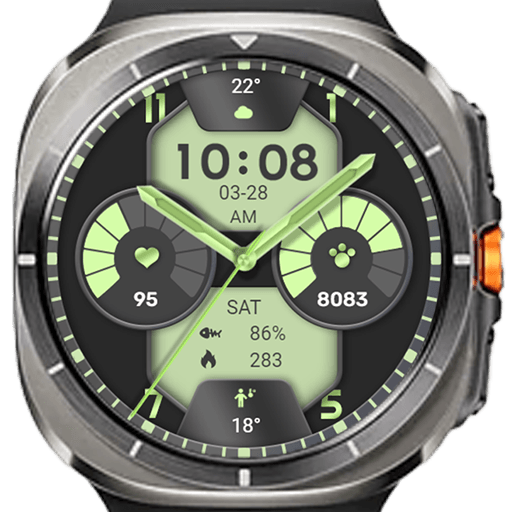 Retro Grass Green
