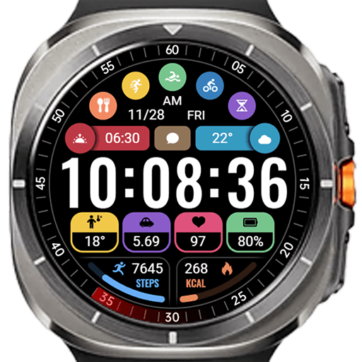 Gorgeous Text Clock