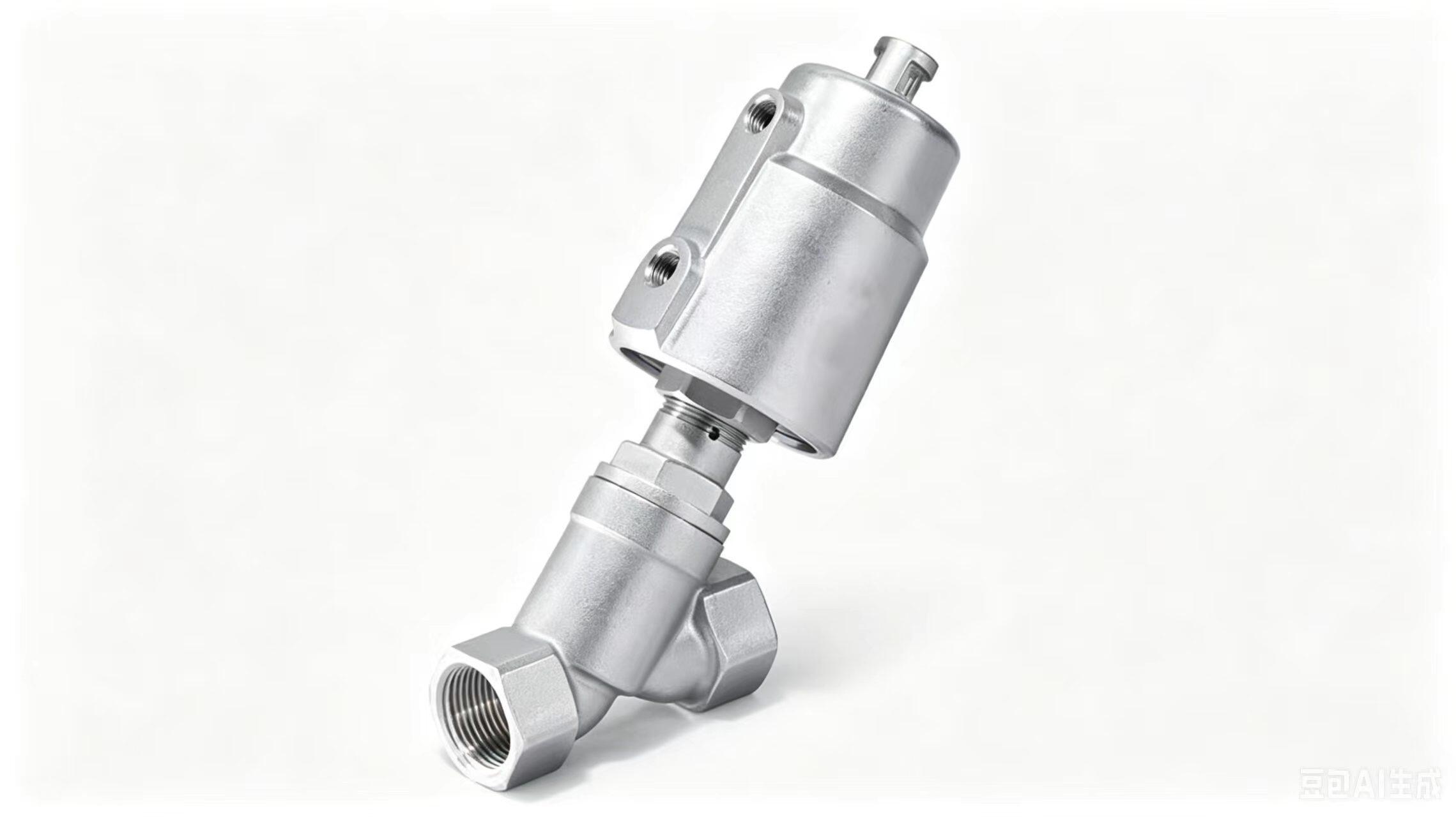 Pneumatic Angle Seat Valve