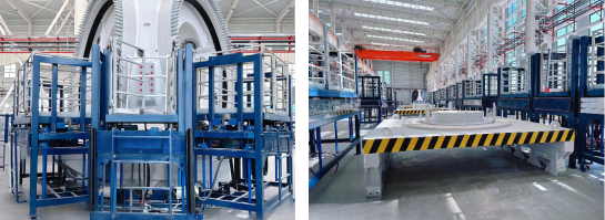 Pulsating Line Work Platform for Wind Power Generation