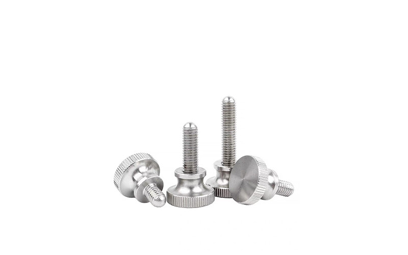 knurled screw