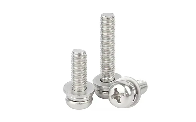 GB9074.4 Pan-Head Cross-Recessed Combination Screw