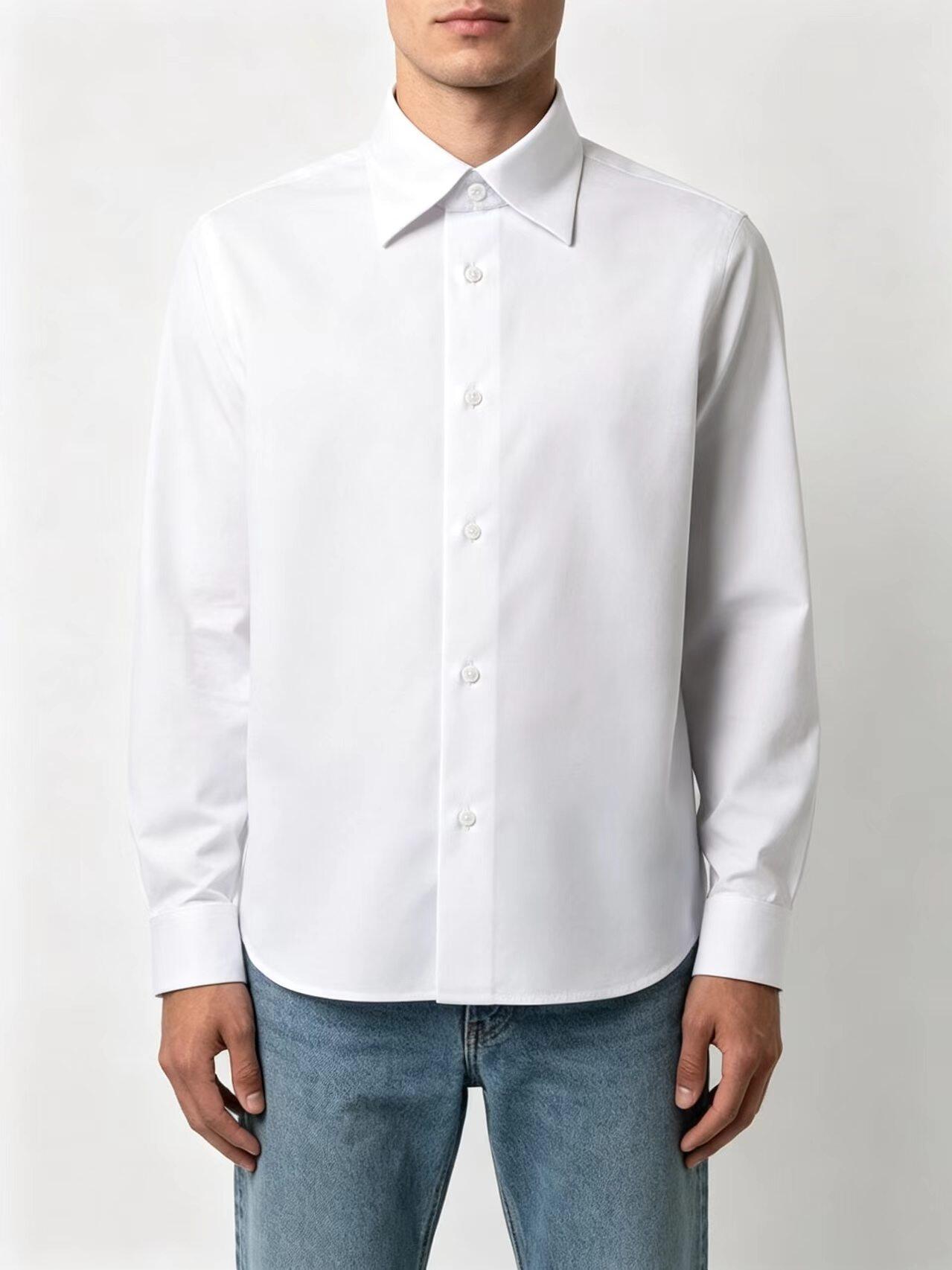 Crisp White Shirt