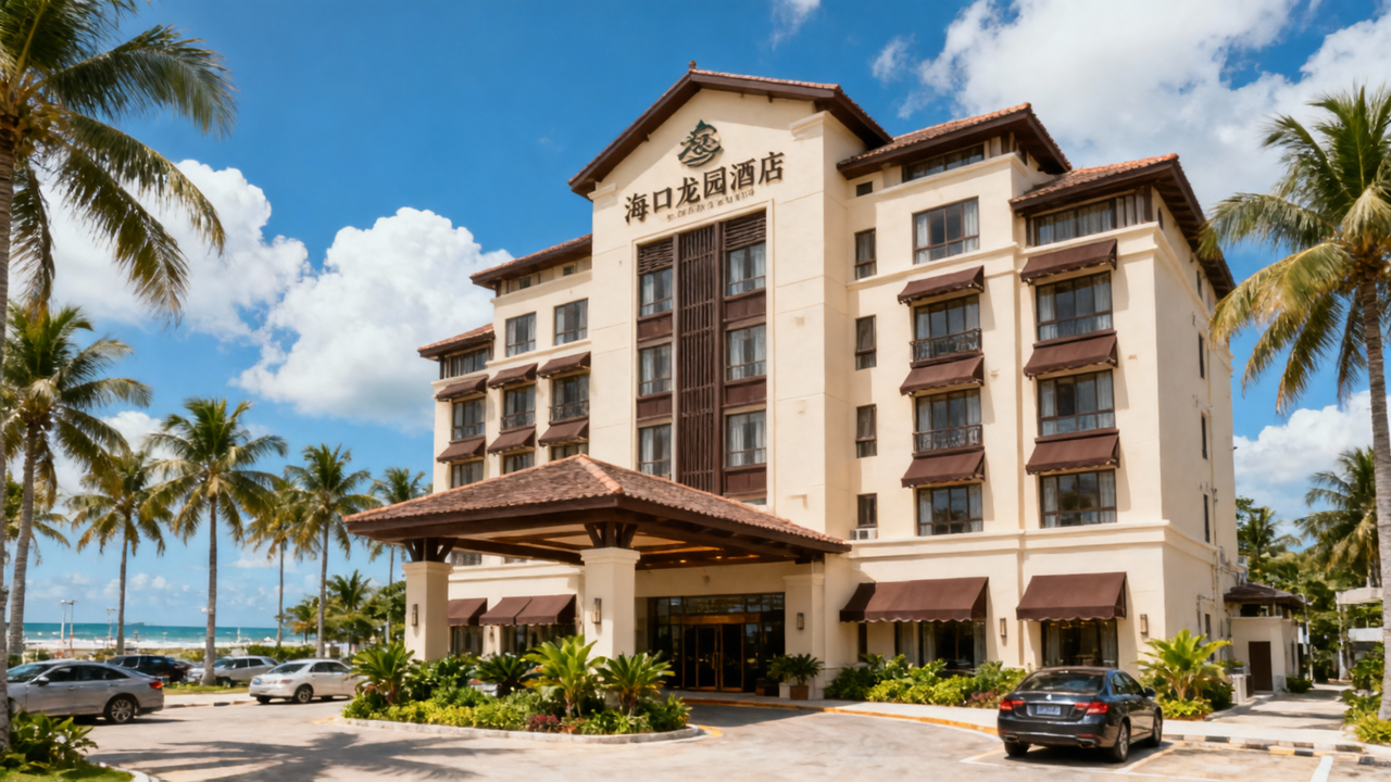 Hainan Haikou Longyuan Hotel Glass Project