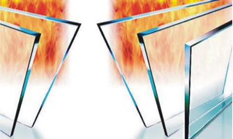 Fire-rated glass