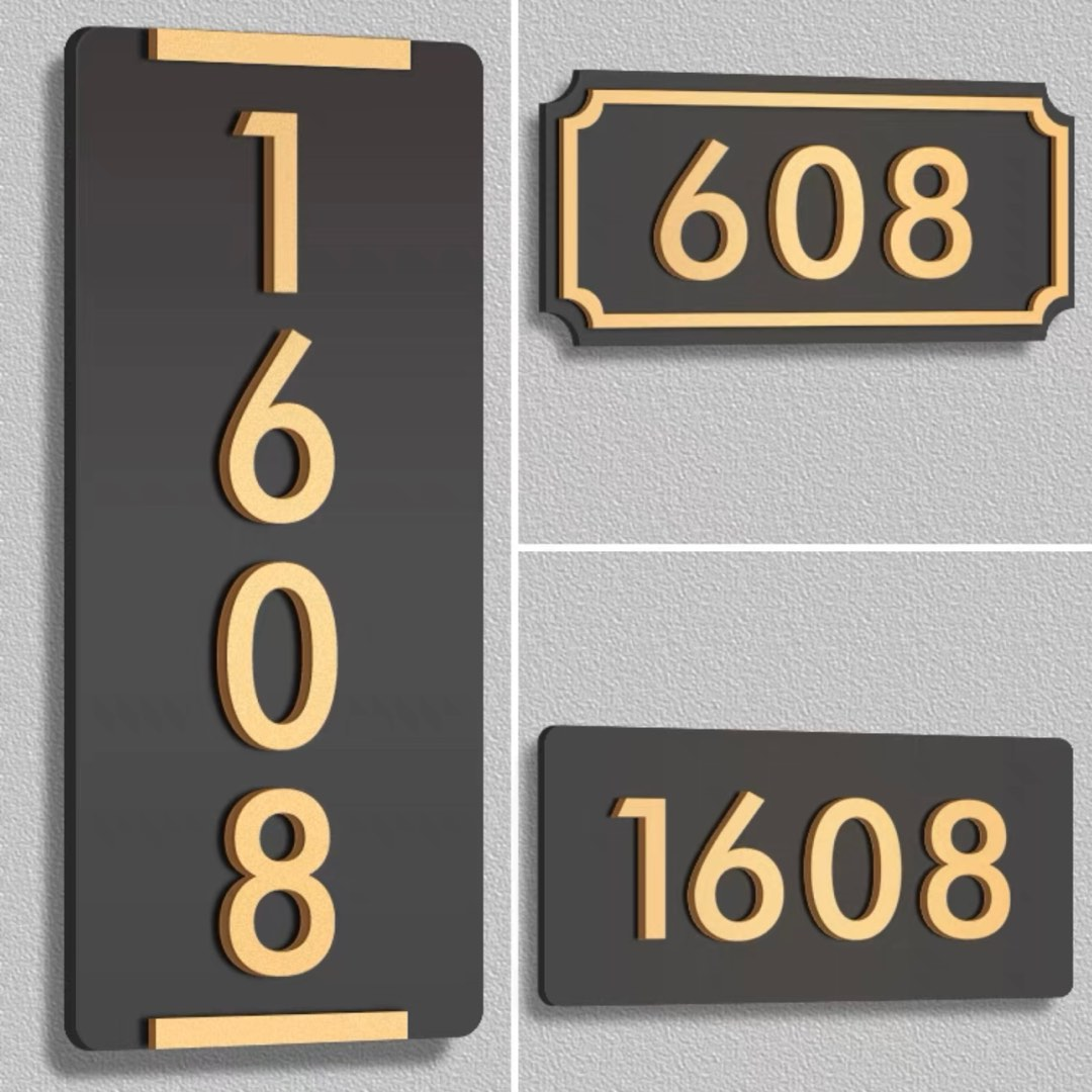 Room Number Signs
