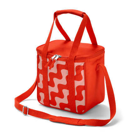 Red Wave Cooler Bag