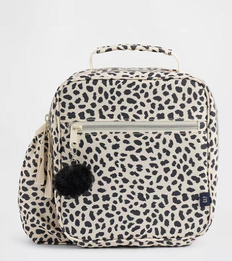 Leopard Print Lunch Bag