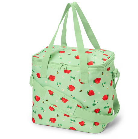 Strawberry Print Cooler Bag