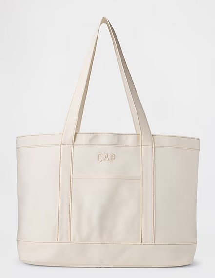 Canvas Tote Bag - Cream