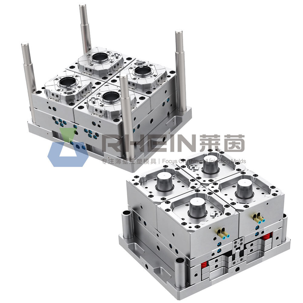 1出2防盗扣桶模具