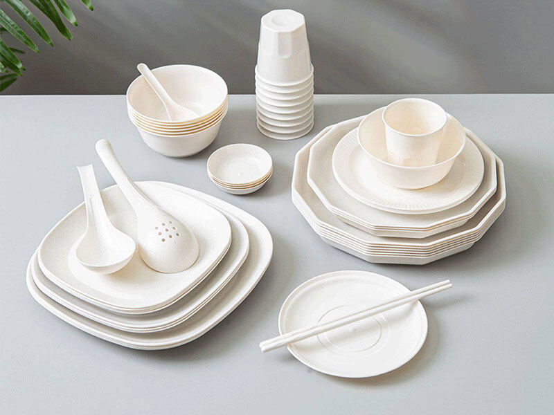 Rice Hull Disposable Tableware Series