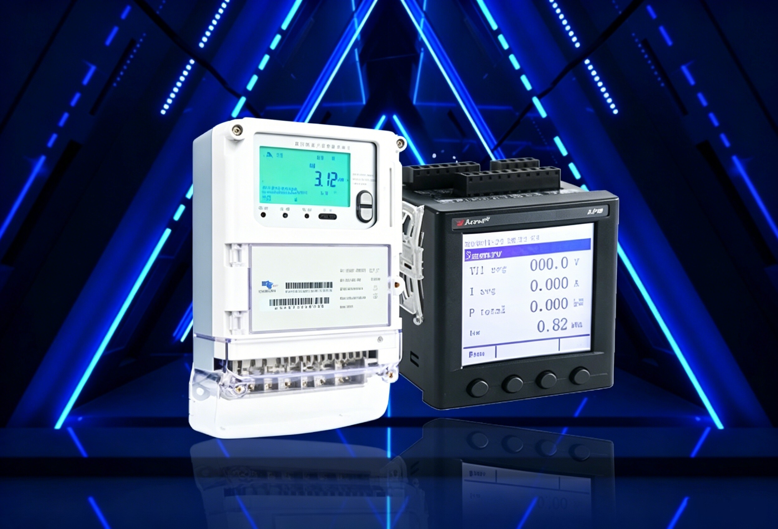 Water, electricity, and gas meters
