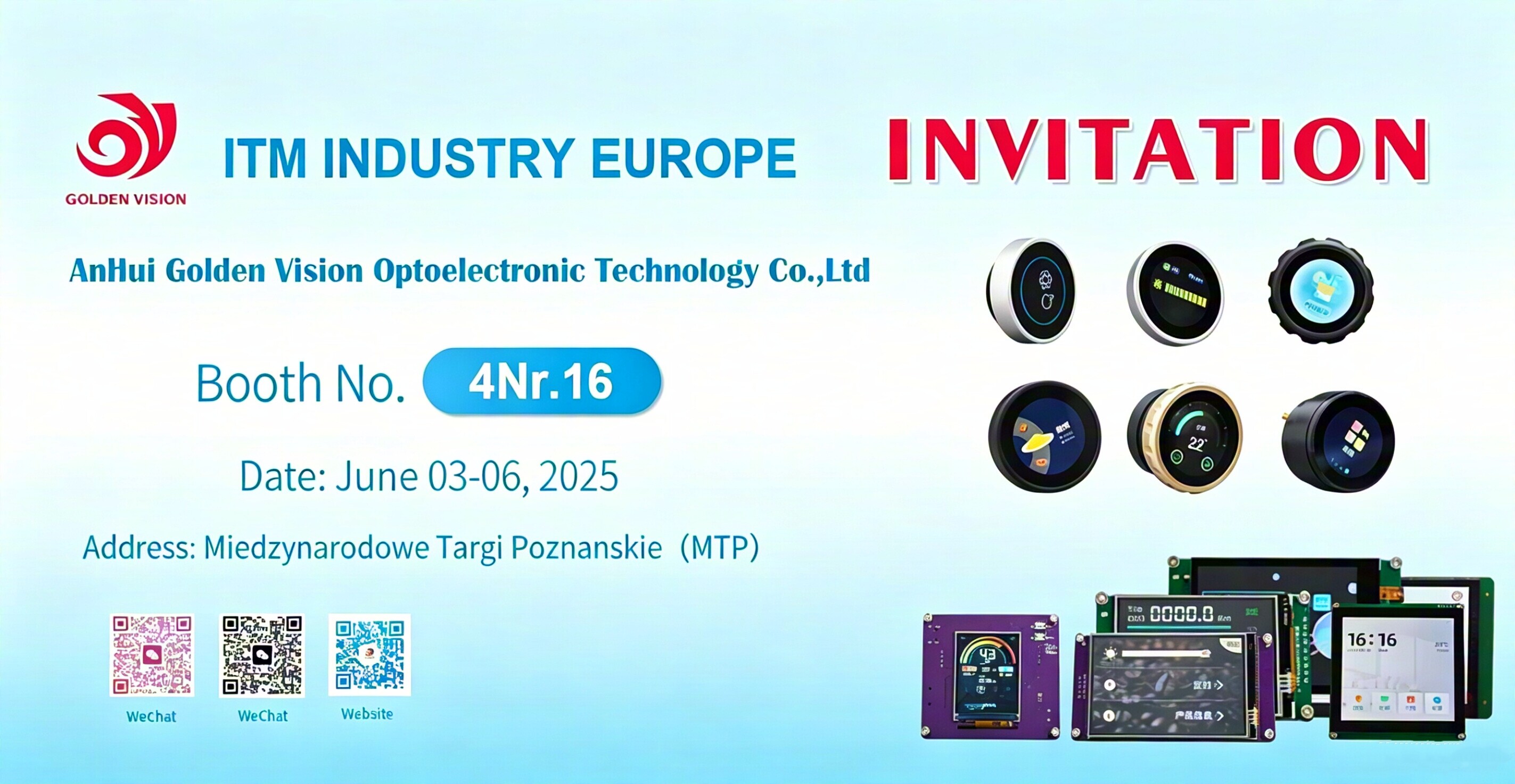Jinshijie @ Poland Poznań International Industrial Fair. Booth 4Nr.16 awaits you!