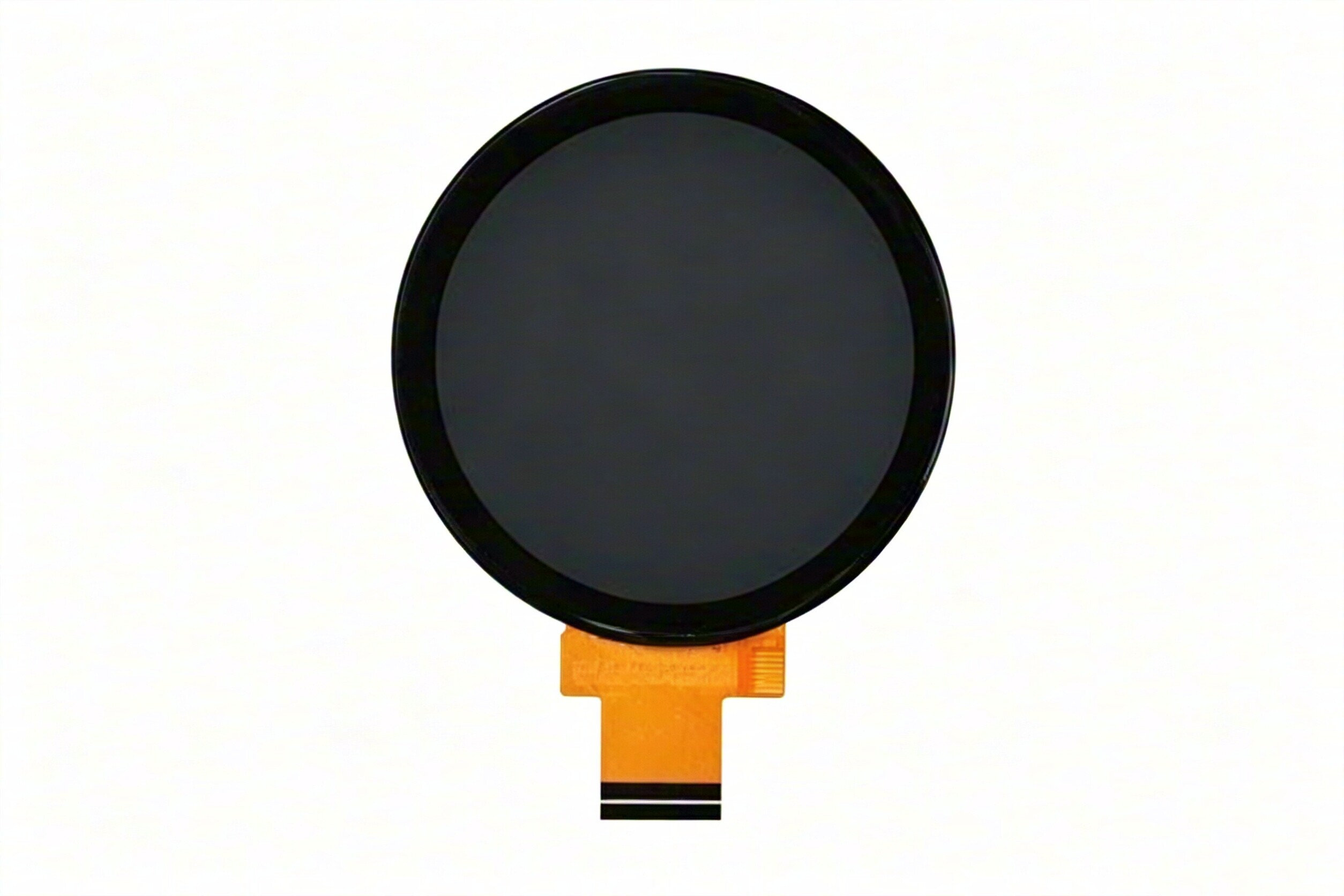 Robotic Vacuum Cleaner Display - Circular Screen
