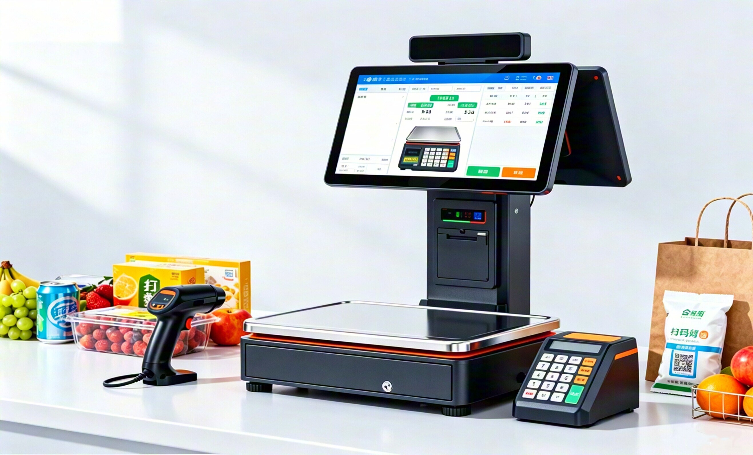 New Horizon for Smart Retail | JinShiJie Serial Screen Empowers POS Terminals & Electronic Scales with an Exceptional User Experience